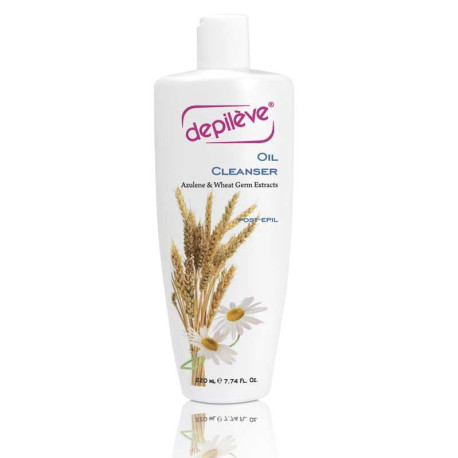 DEPILEVE OIL CLEANSER AZULENE&WHEAT GERM 2X