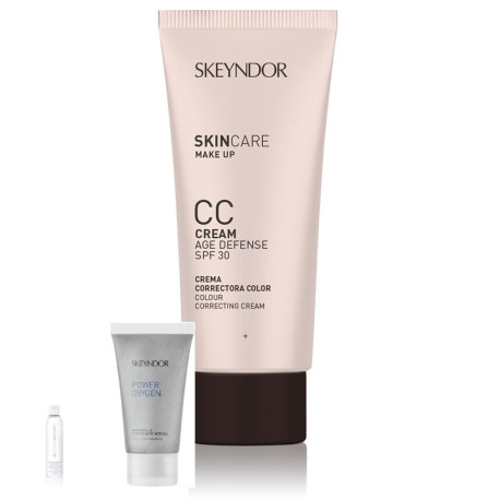 SET CC CREAM AGE DEFENSE SPF30 02 + OXY MASK