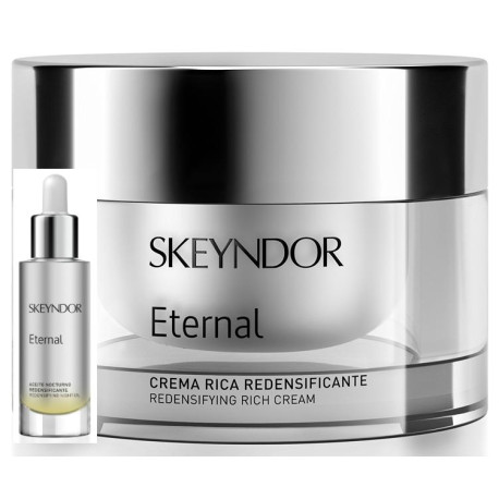 ETERNAL REDENSIFYING RICH CREAM + NIGHT OIL