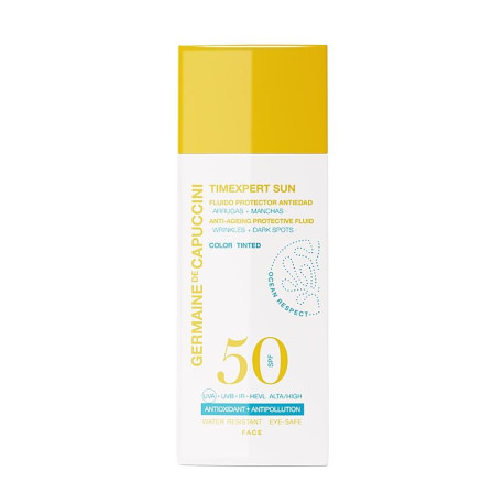 TIMEXPERT SUN ANTI-AGEING PROTECTIVE FLUID TINTED SPF50