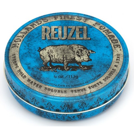 STRONG HOLD WATER SOLUBLE BLUE POMADE