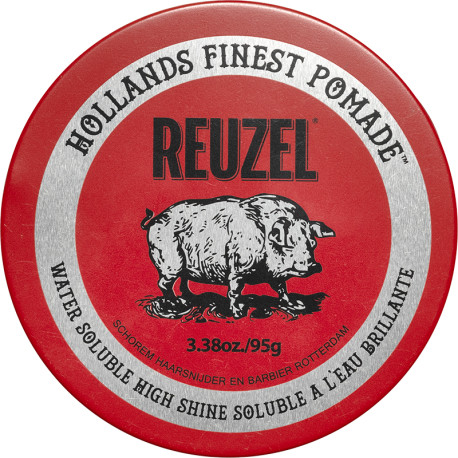 WATER SOLUBLE HIGH SHEEN RED POMADE