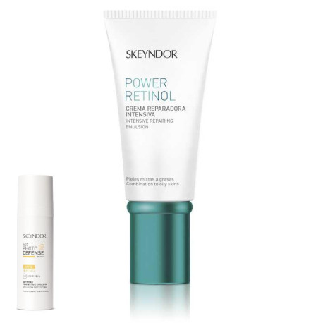 PW RETINOL CREAM + DAYWEAR SPF50